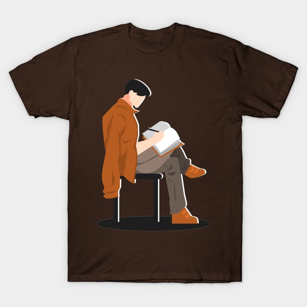 The Author T-Shirt by Irkhamsterstock